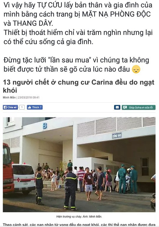 Khách mua thiết bị thoát hiểm chung cư tăng đột biến Khách mua thiết bị thoát hiểm chung cư tăng đột biến